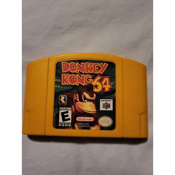 Donkey Kong 64 Nintendo 64 Cartridge Only Authentic Tested and Working